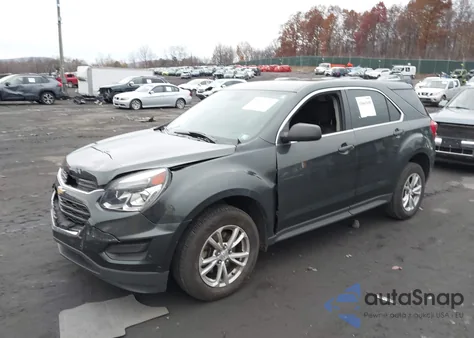 2017 Chevrolet Equinox Ls из США, поврежденный, VIN 2GNFLEEK5H6200472